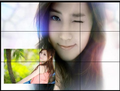 三星46寸超窄边拼接液晶屏