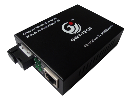 10/100M单模收发器