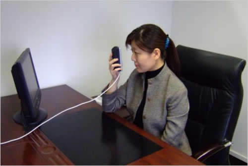 手持式虹膜识别仪