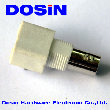 白胶BNC视频连接器