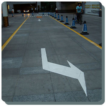 深圳交通划线，广州道路标线