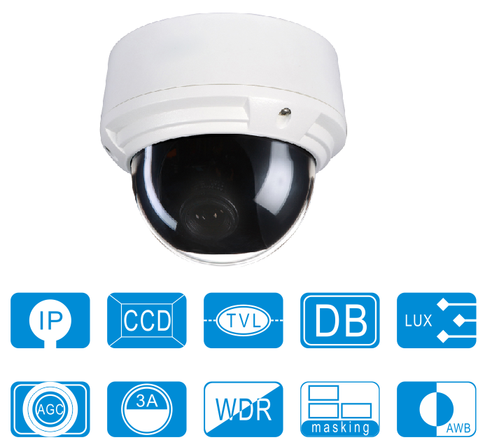 NDC611系列标清网络半球摄像机