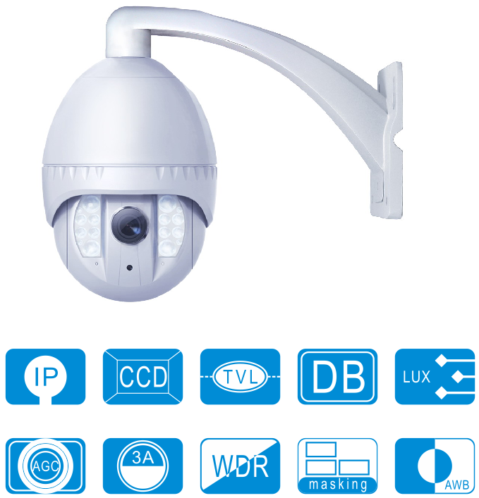 NDC613系列标清网络红外球机