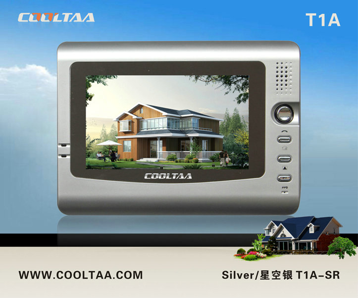 7寸彩色可视门铃别墅可视门铃系列T1A-SR