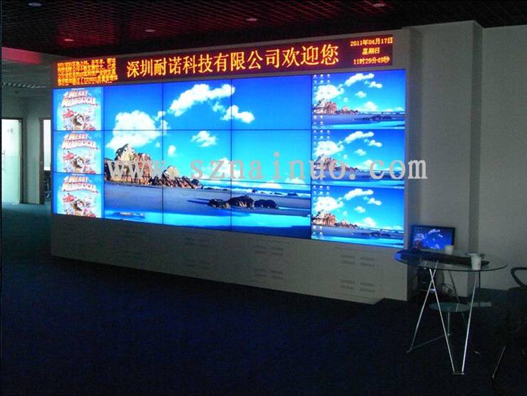 三星超窄边DID拼接电视墙