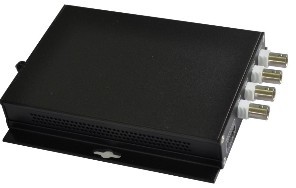 4路视频+1路反向数据光端机