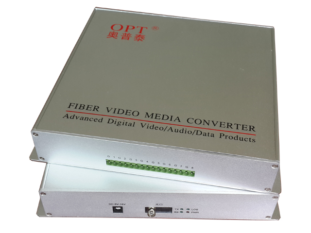 奥普泰恒顺对讲专用光端机