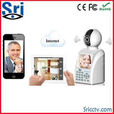 施瑞安 SP002 支持无线邮件报警 网络视频通话摄像机