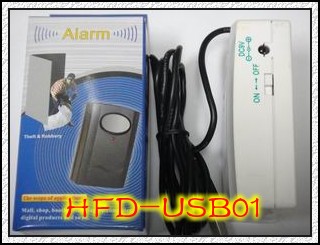 笔记本电脑防丢防盗器，USB展示品报警器