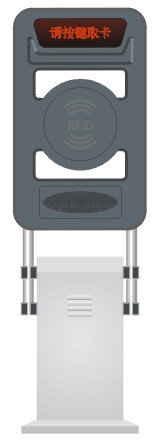 广州智能停车场出入口控制，中距离验卡机