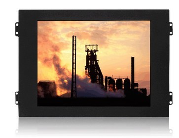 奇创彩晶五线电阻触摸显示器12.1寸倒装式工业显示器 10系列