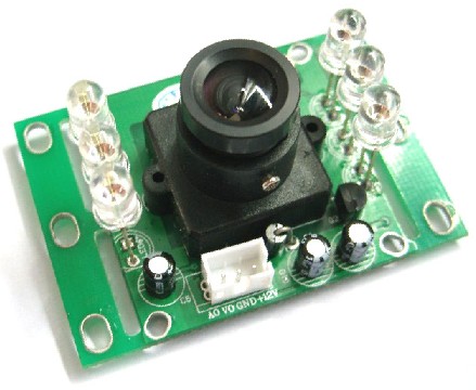 供应可视对讲黑白CMOS单板摄像头