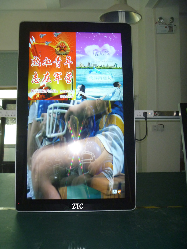 55寸智能苹果壁挂广告机高清方案配送8GU盘