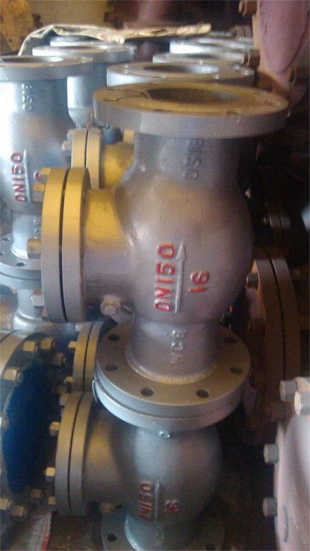 不锈钢H44H-16P-DN450旋启式止回阀