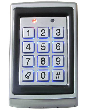 金属门禁一体机 防水门禁机