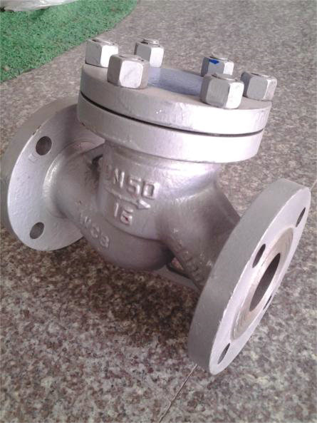 不锈钢H41W-16P-DN65升降式止回阀