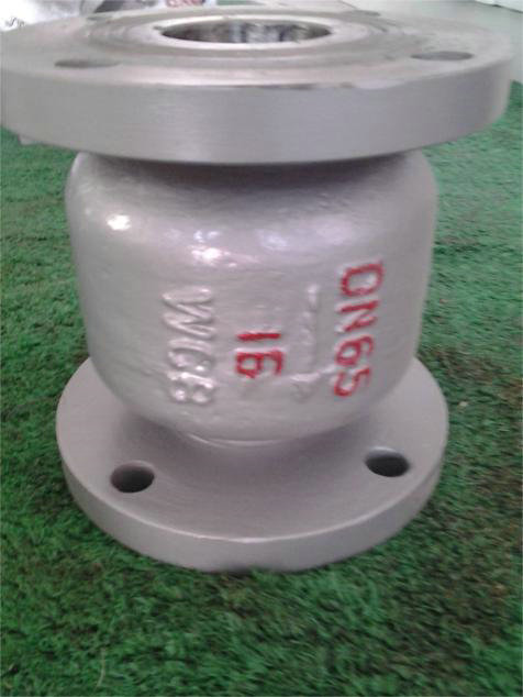 不锈钢H42W-16P-DN65立式止回阀