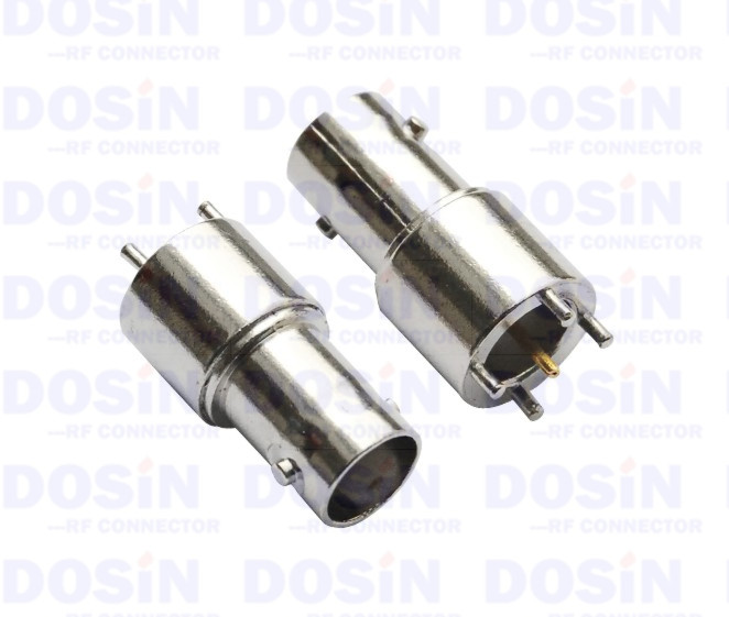 视频BNC接头，BNC 单头直插四脚加长型视频座，BNC连接器