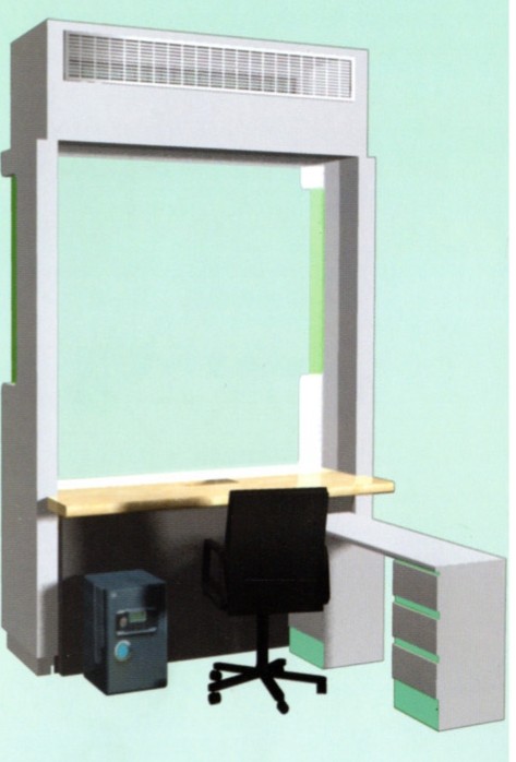 金钢长城银行标准化柜台