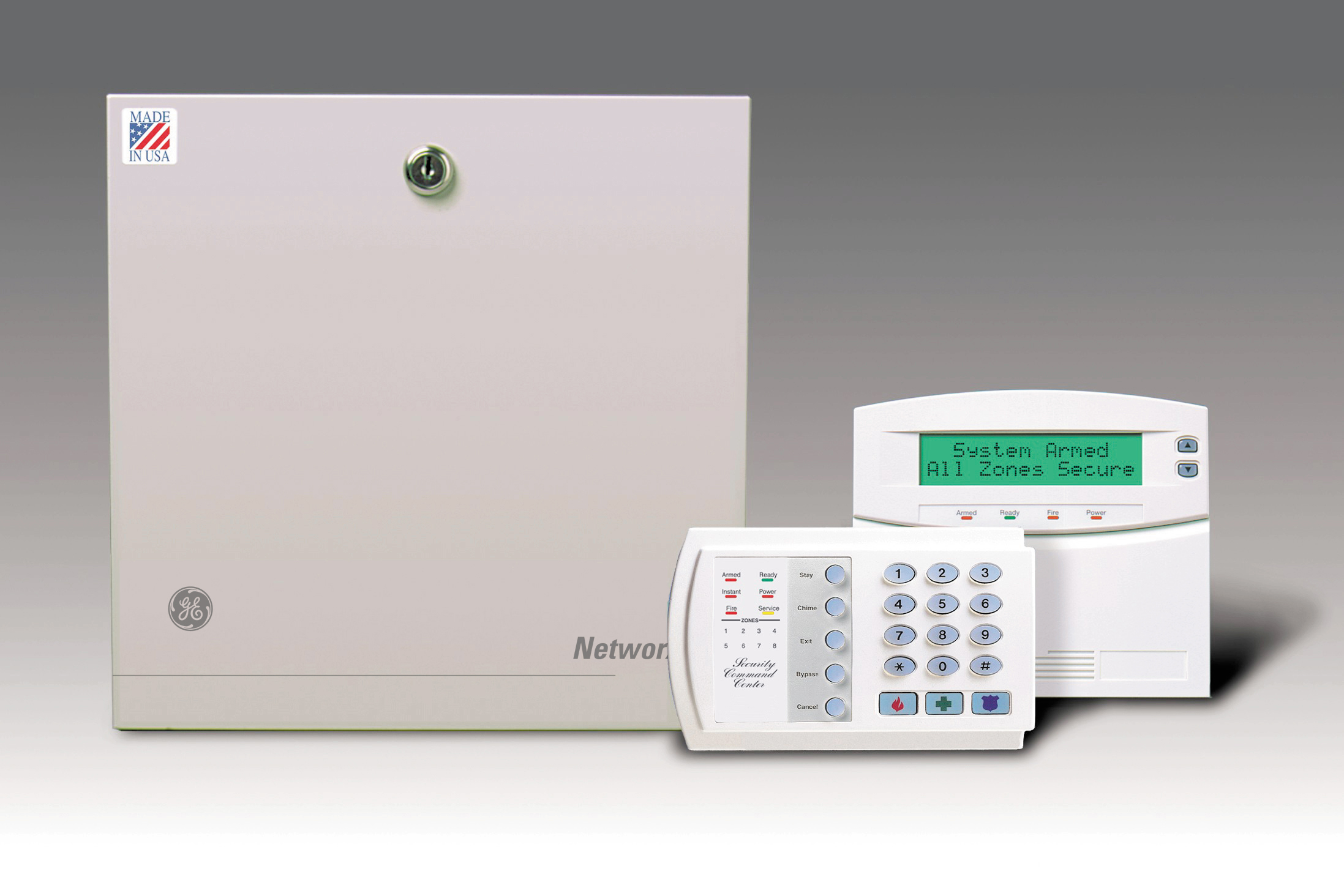 8防区报警主机E