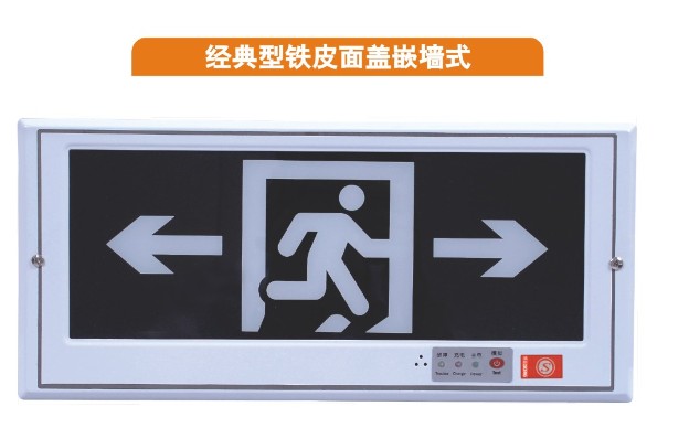 新国标消防应急标志灯 M-BLZD-1LROEI5WAAL