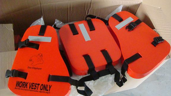 三片式工作救生衣