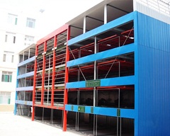 立体车库、郴州泰安、郴州泰安车库.五层升降横移式