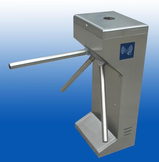 批发供应烤漆青岛自动刷卡通道闸三棍闸翼闸摆闸