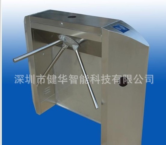 尖角弧型烤漆三辊闸JH-129-K