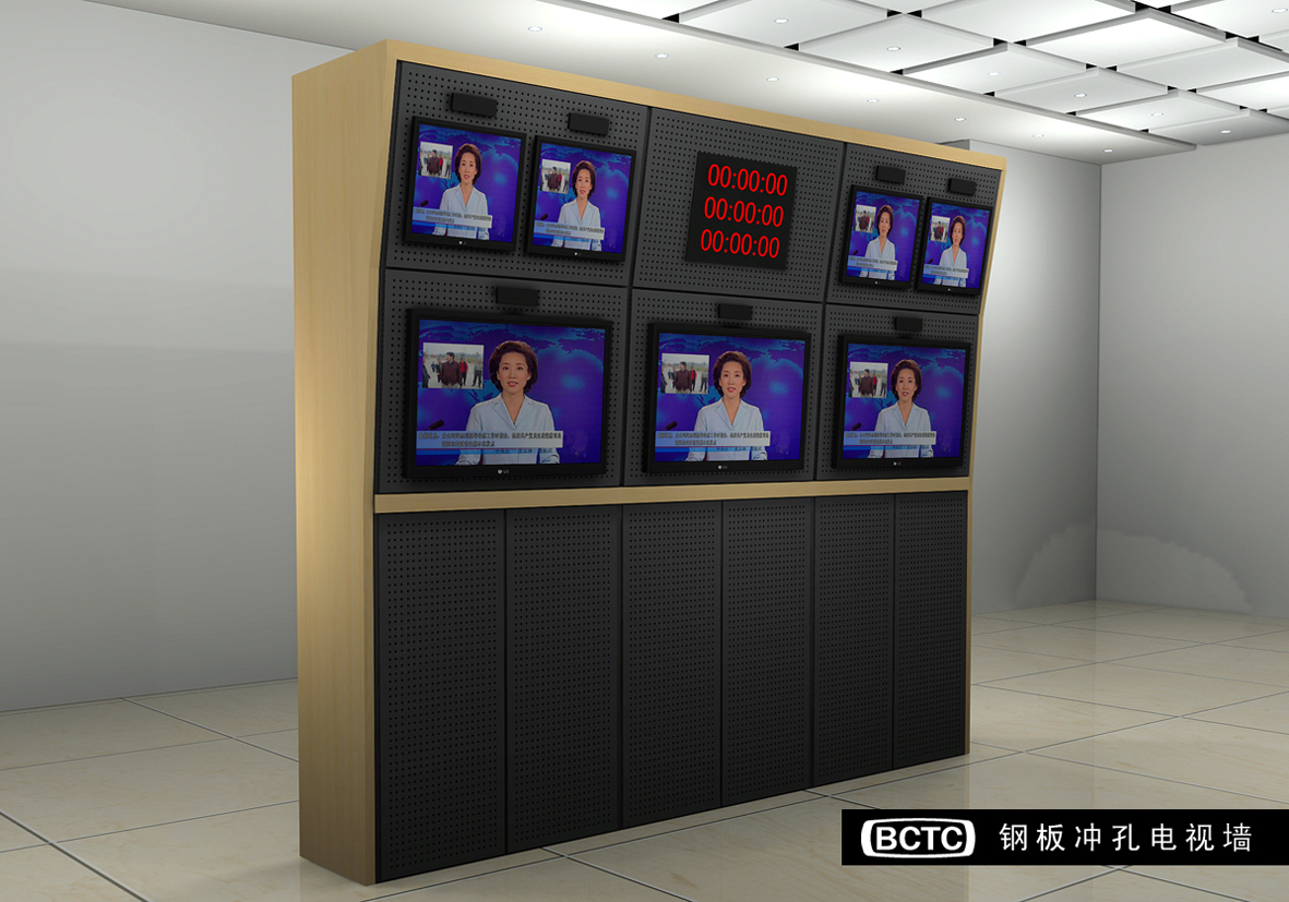 北京豪华控电视墙 监控操作台、监控台