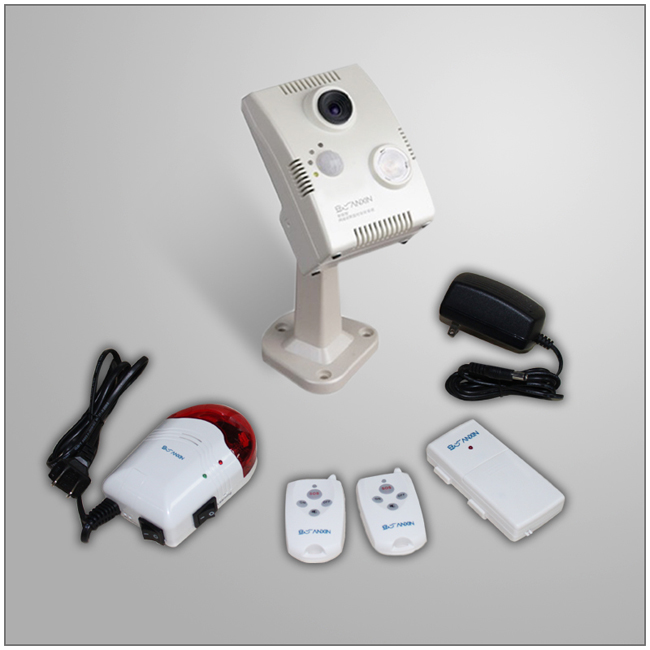 视频联动报警，网络防盗报警，视频报警器材