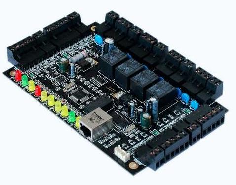 TCP/IP联网型四门单向门禁控制器