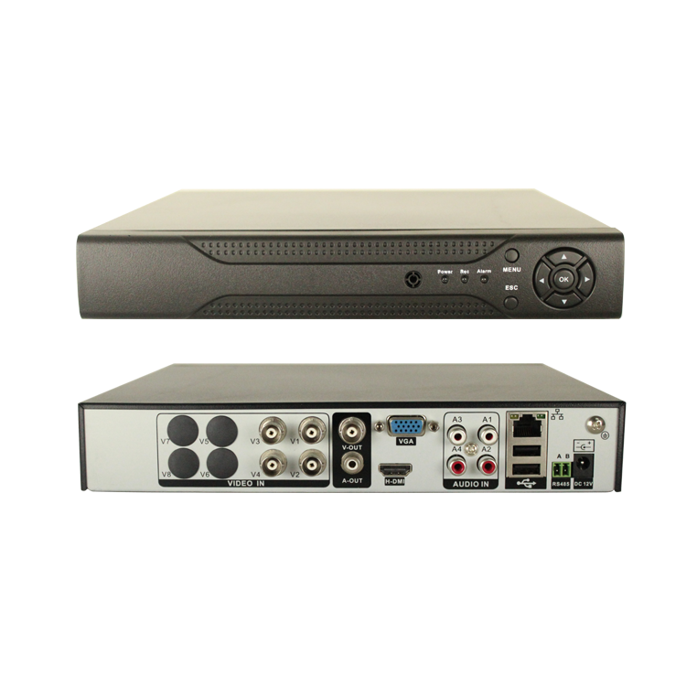 四路硬盘录像机，自带域名，海思方案