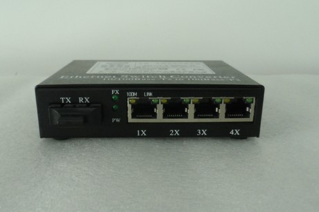 百兆一光/四电交换机
