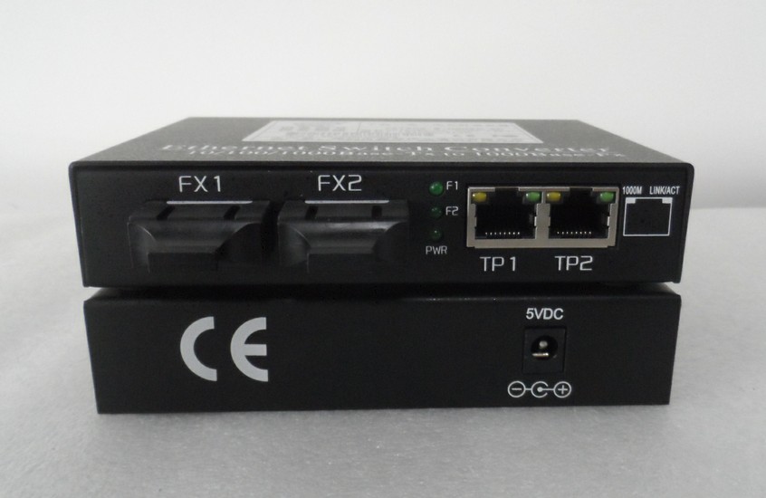 千兆二光/二电交换机