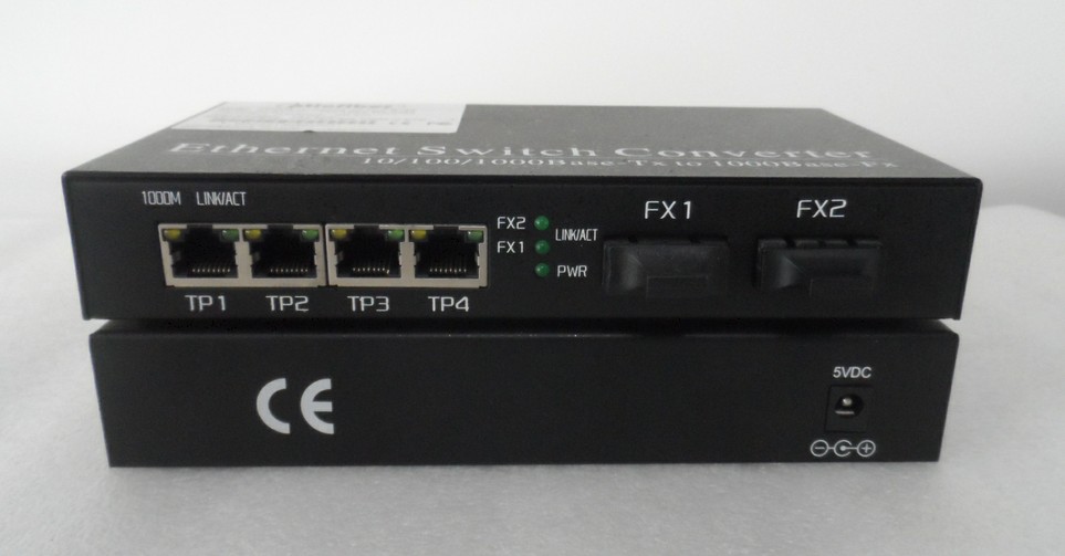 千兆二光/四电交换机