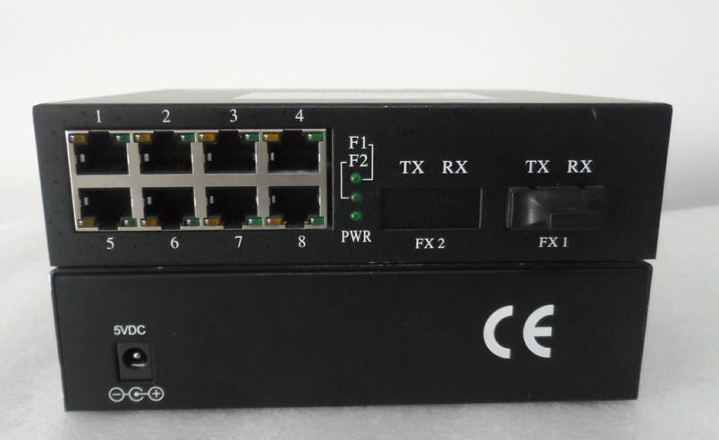 千兆一光/八电交换机