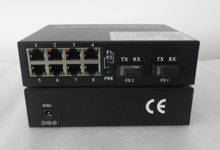 千兆二光/八电交换机