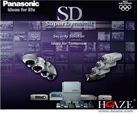 松下540线枪式摄像机