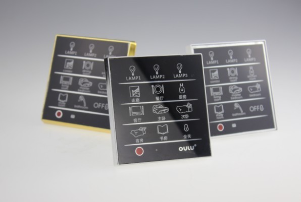 欧璐智能开关  墙壁触摸开关 遥控开关