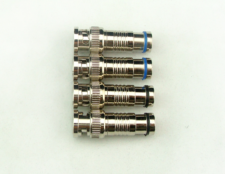 Q9头免焊压接BNC连接器RG59/RG