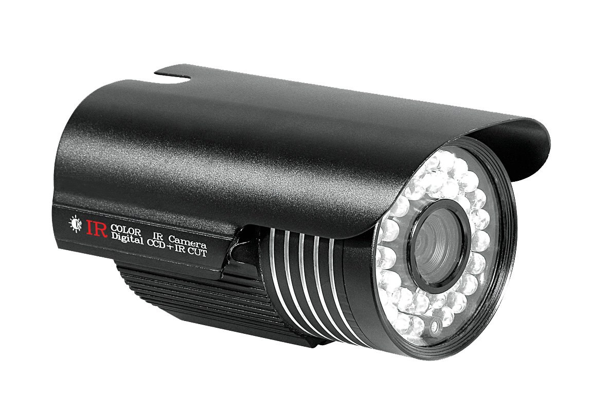 禧福龙护罩型第三代点阵式红外摄像机