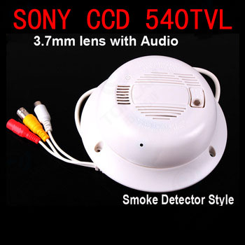 烟雾感应报警烟感摄像机