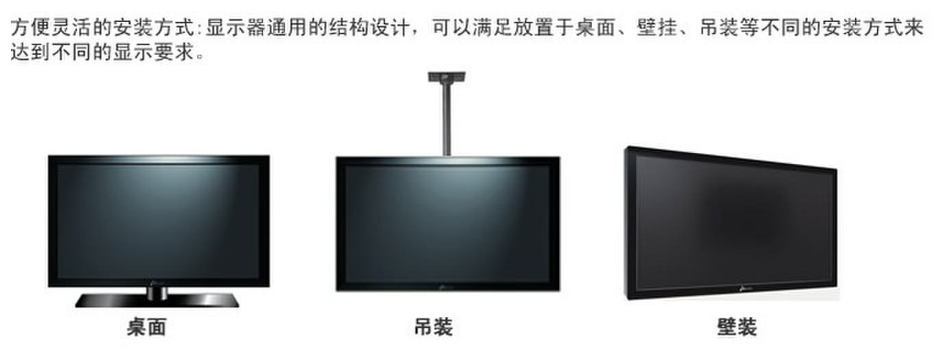 55寸高清液晶显示屏，三星边框