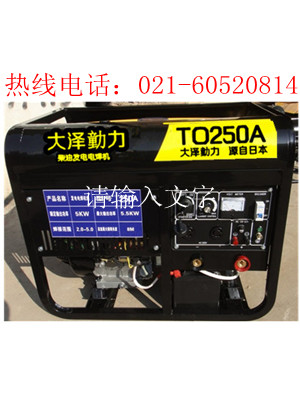250A发电电焊机，自发电电焊机