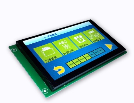 6.2寸工业智能高清串口屏 全视角，户外可视，高清800x480，适用于电力设备，移动储能，医疗器械，矿井检测设备，汽车电子等行业