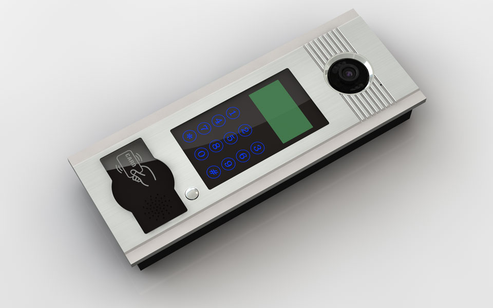 生产楼宇对讲可视对讲主机