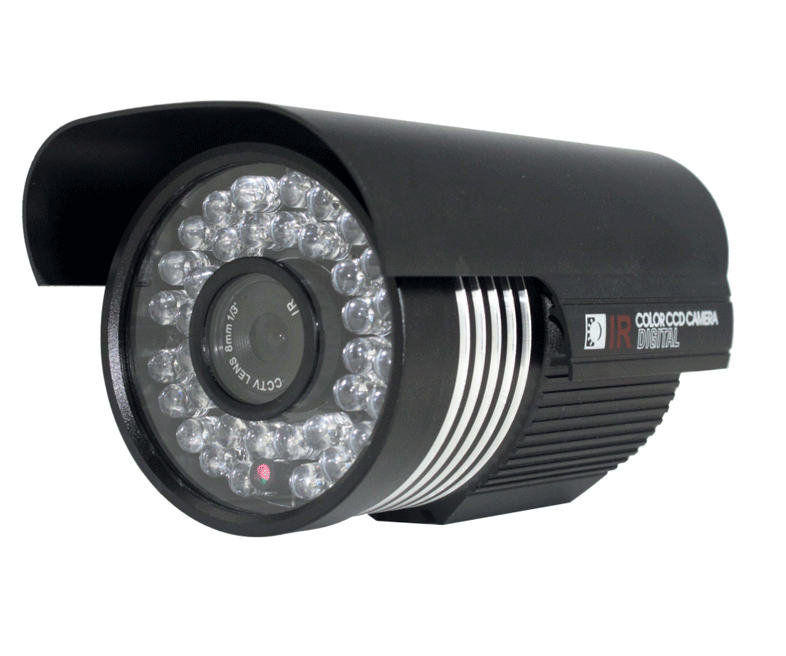 深圳宝安供应日夜全彩白光灯防水摄像机