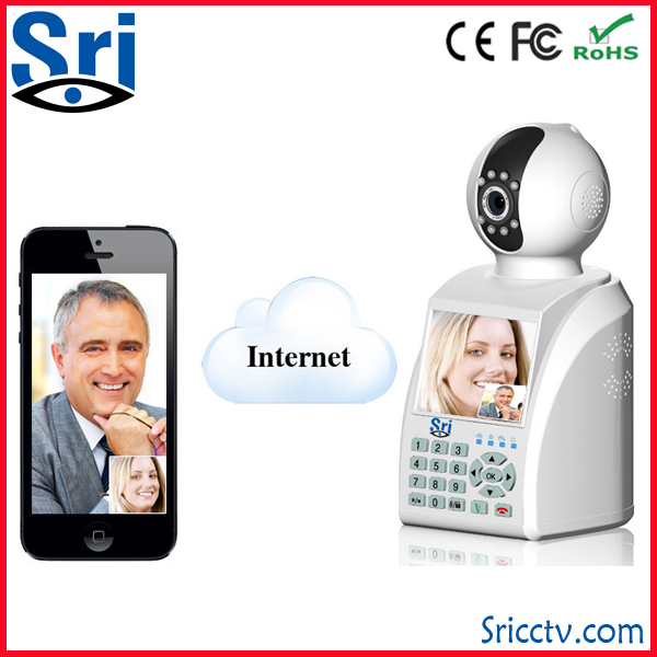 P2P红外夜视视频对讲无线网络摄像机