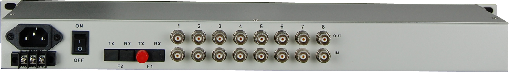 TBC专业生产8E1单模双纤加100M以太网PDH光端机